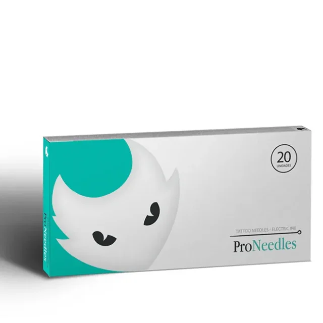 Agulha para Tatuagem Pro Needles Electri Ink - Caixa com 20 unidades